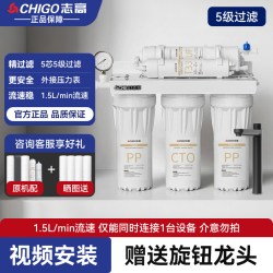 志高 商用净水器大流量超滤直饮机咖啡奶茶店前置自来水商业过滤器