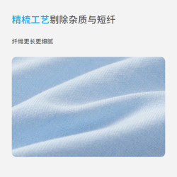 丽婴房 儿童睡衣 100%棉 浅蓝 星梦奇缘 圆领套装 140cm