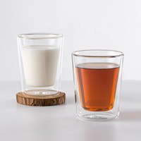 唯铭诺 双层玻璃杯 透明 单只装