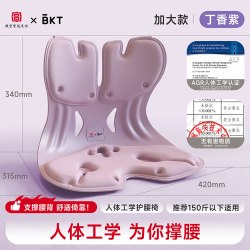 美凯腾 人体工学护腰坐垫办公室腰靠座椅靠垫久坐腰垫靠背垫椅子