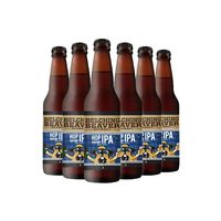 88VIP:Belching Beaver 美国原装进口花生酱黑啤世涛高分精酿啤酒烈性浑浊IPA355ml*6瓶