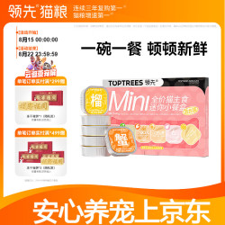 领先 猫主食餐盒 混合口味 40g*6
