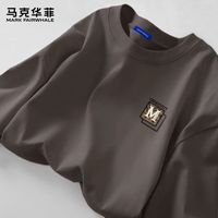 马克华菲 26春秋新款220G纯棉宽松舒适休闲长袖
