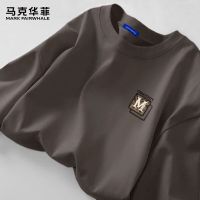 马克华菲 26春秋新款220G纯棉宽松舒适休闲长袖