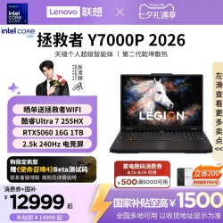联想 拯救者Y7000P  255HX RTX5060 AI高静游戏本