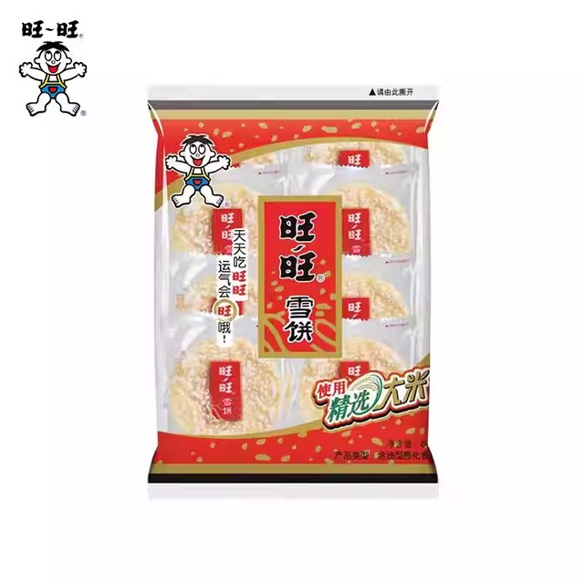 旺旺 雪饼84g*4包+旺仔脆脆面*5包