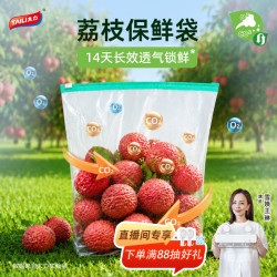 太力 荔枝果蔬锁鲜袋保鲜袋食品袋食品级可冷冻水果蔬菜立体大号15个装