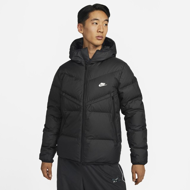 NIKE 滔搏丨NIKE耐克男子户外休闲保暖连帽羽绒服DV1132-010