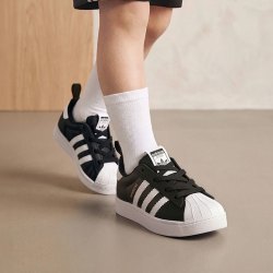 adidas 三叶草婴童SUPERSTAR经典贝壳头板鞋休闲鞋KK2177