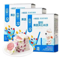 小鹿蓝蓝 婴标DHA番茄圈/108g 3盒装