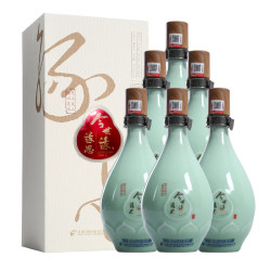 今世缘 缘思 浓香型白酒节日送礼商务宴请江苏白酒 42度 500mL 6瓶