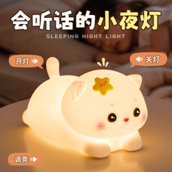 酷火 WH-A49 声控小夜灯 硅胶灯+说明书+0.5米type-c充电线