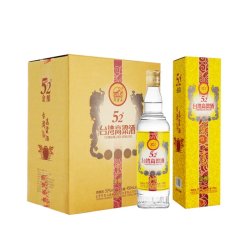 阿嵔山 52度浓香型高粱酒450ml  六瓶