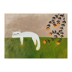 北欧猫咪壁画客厅卧室挂画