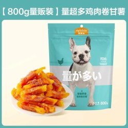 麦富迪 狗狗零食鸭肉干鸡胸肉干小型犬宠物磨牙棒泰迪金毛奖励专用