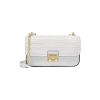 MICHAEL KORS TRIBECA 白色小号 单肩斜挎包