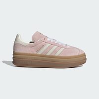 88VIP：adidas 「T头鞋」GAZELLE BOLD厚底增高复古板鞋女adidas阿迪达斯三叶草