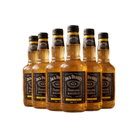 杰克丹尼（Jack Daniels）威士忌预调酒柠檬味 330ml*6瓶 礼盒装