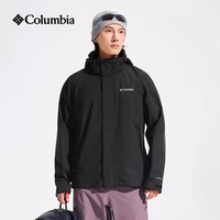 Columbia 26秋冬新款户外男防水防风耐磨单层冲锋衣夹克XE2878 010 XL