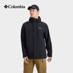 Columbia 户外26春夏新品男子Omni-Tech防水冲锋衣连帽外套防水夹克XE8810 010 L