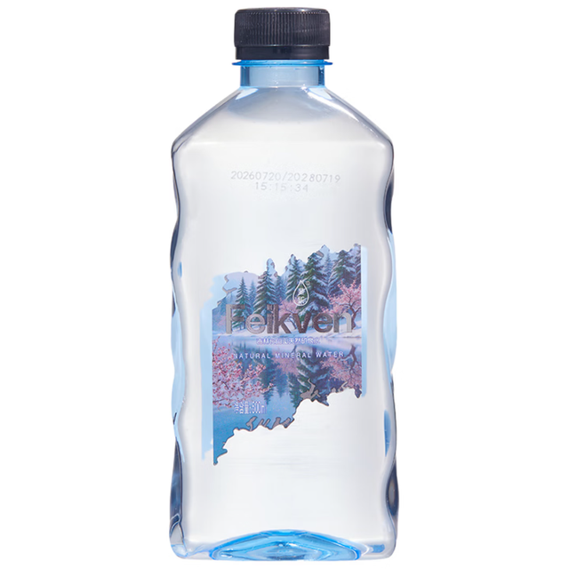 斐矿 新品镜湖四季 长白山天然矿泉水国家地理保护标志 500ml*12瓶*1箱（4款颜色可选）