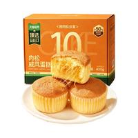 88VIP：天猫超市 猪肉松戚风蛋糕 400g 盒装