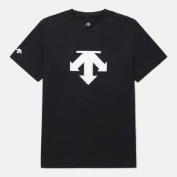迪桑特 SS26品牌Logo套头短袖T恤男女同款SR123UTS72