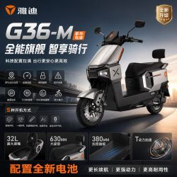 雅迪 G36-M 电动摩托车 空车