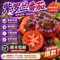 誉福园 紫罗兰火山番茄 净重4斤装 顺丰配送