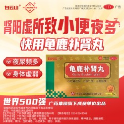 花城 白云山花城龟鹿补肾丸12袋正品补肾壮阳药肾阳虚益气血官方旗舰店
