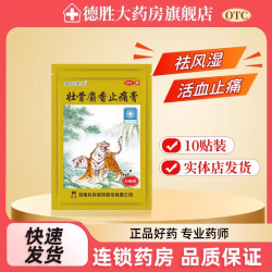 羚锐 包邮羚锐壮骨麝香止痛膏10贴/袋祛风湿活血止痛风湿关节肌肉痛