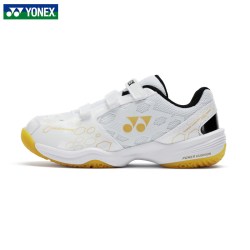 YONEX 正品YONEX尤尼克斯魔术贴专业儿童羽毛球鞋男童女孩网球鞋运动鞋