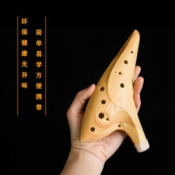 洪啸 陶笛12孔AC调树脂十二孔中音C调塑胶初学送视频儿童爆款