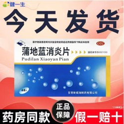 岷州 咽喉肿痛喉咙发炎消炎药蒲地蓝官方旗舰店正品咽炎专用