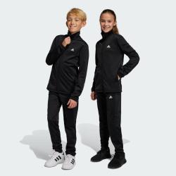 adidas 后背大logo休闲百搭中大童外套套装春秋装