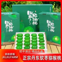 百亿补贴：玖玖农场 顺丰丹东软枣猕猴桃无毛奇异莓特大果新鲜水果礼盒