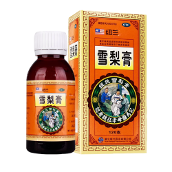纽兰 雪梨膏 120g 清肺热润燥止咳干咳久非咳雪梨合剂口服液糖浆