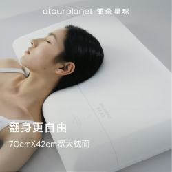 亚朵星球 枕头颈椎枕芯睡眠深度养护慢回弹睡觉专用记忆棉枕头芯单人高枕