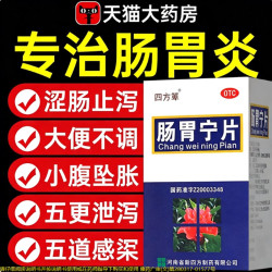 四方箄 正品肠炎宁片治疗肠胃炎的药肠炎消炎中成药肠炎宁片官方旗舰店YY