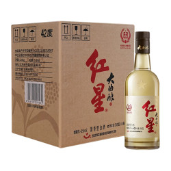 红星 大曲酿 42%vol 清香型白酒 500ml