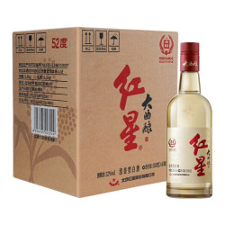 红星 大曲酿 52%vol 清香型白酒 500ml