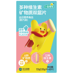 小金维他 多种维生素矿物质双层片123g(2.05g/片×60片)