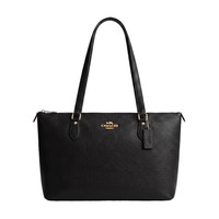 COACH 女士GALLERY大号单肩手提托特包黑色CV402
