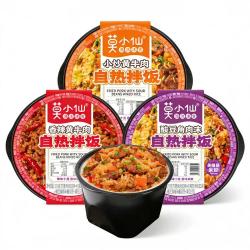 莫小仙 6盒自热米饭 多口味煲仔饭 方便速食大份量自热饭午餐冲泡即食