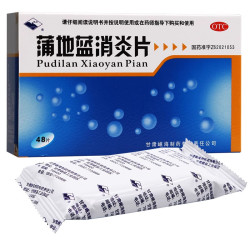 岷州 蒲地蓝消炎片48片清热解毒抗炎消肿咽炎扁桃体炎疖肿消炎药