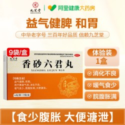 九芝堂 香砂六君丸中药养胃参苓官方正品白术益气健脾祛湿胀气脾胃