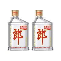 郎酒 浓酱兼香型经典小郎酒45度100ml小瓶四川光瓶白酒自饮口粮酒