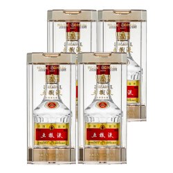 五粮液 第八代五粮液52度100ml*4瓶浓香酒官方正品伴手礼