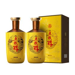五粮液 五粮醇金装50度500ml*2瓶白酒商务宴请宴席正品