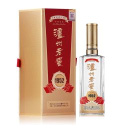 泸州老窖 52度泸州老窖1952 500ml 浓香型白酒 纯粮酿造